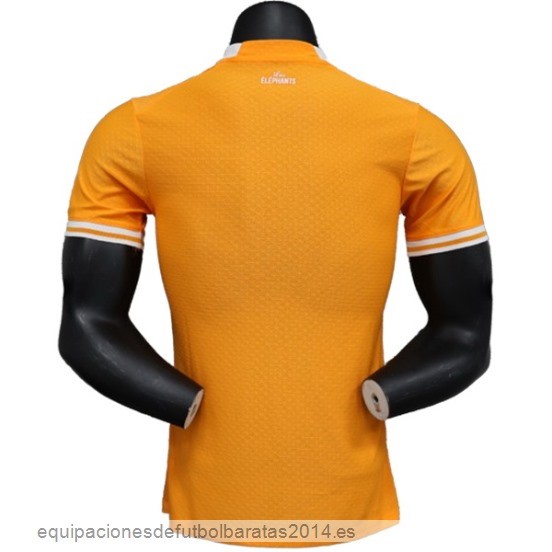 Nuevo Tailandia 1ª Jugadores Camiseta Costa De Marfil 2022 Naranja Baratas